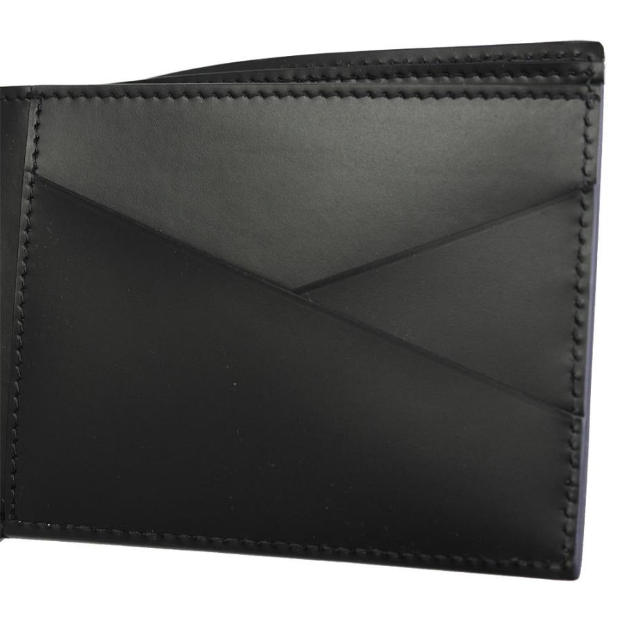 極美品 ジバンシー メンズ 2つ折り財布 ブラック レザー ロゴ入り ジバンシー 二つ折り財布 メンズ GIVENCHY 中古 : Rehello by