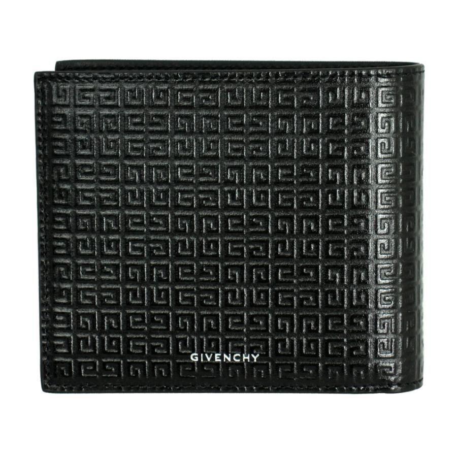 GIVENCHY ジバンシー 財布 メンズ 二つ折り札入れ ロゴ エンボス GIVENCHY ジバンシー 財布 メンズ 二つ折り札入れ ロゴ エンボス
