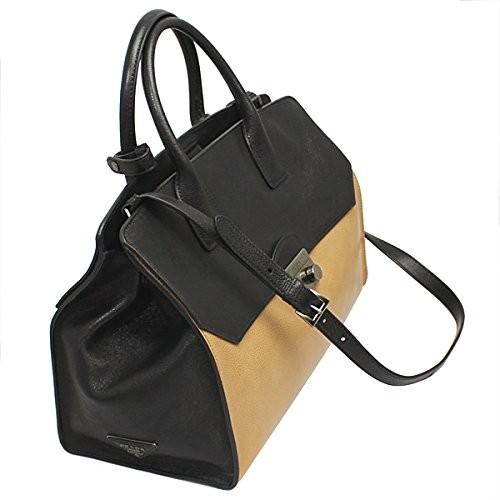 プラダカナパ プラダ ハンドバッグ レディース カナパ CANAPA RICAMO ブラック PRADA