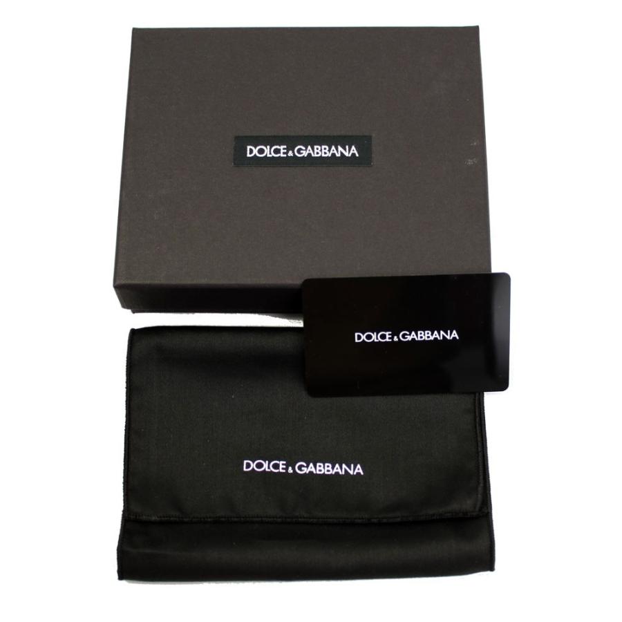 DOLCE&GABBANA（ドルチェ & ガッバーナ） 二つ折り財布 型押しレザー