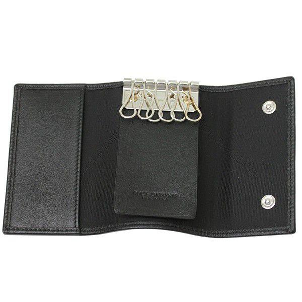 ドルチェ&ガッバーナ 6連キーケース ブラック カーフ BP0874-A3F82 新品 | DOLCE&GABBANA | 01
