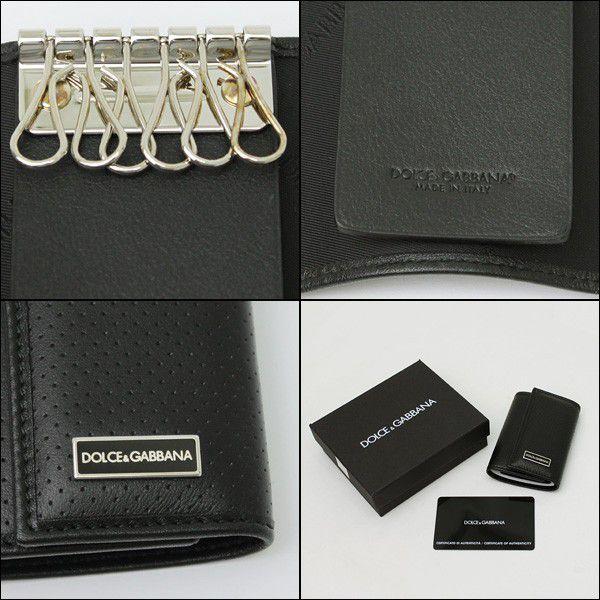 ドルチェ&ガッバーナ 6連キーケース ブラック カーフ BP0874-A3F82 新品 | DOLCE&GABBANA | 03