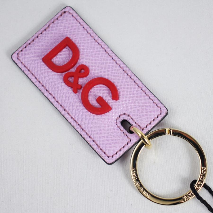 ドルチェ＆ガッバーナ キーリング キーホルダー DOLCE＆GABBANA ロゴ レザー パープル系 BP2541-1 | DOLCE&GABBANA