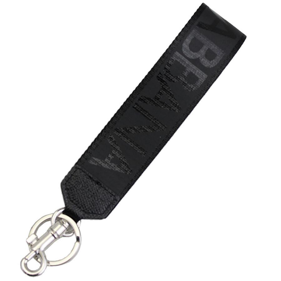 ドルチェ＆ガッバーナ キーホルダー メンズ レディース DOLCE＆GABBANA バッグチャーム ロゴストラップ ブラック BP2684 B9M08 8C803 | DOLCE&GABBANA | 01
