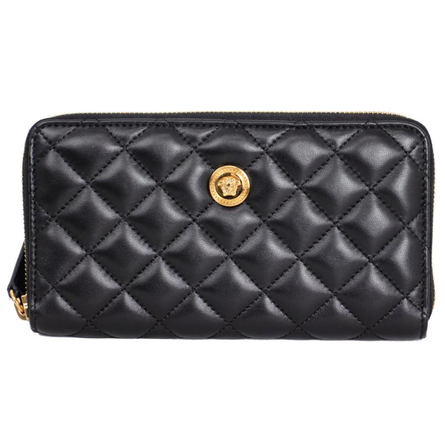 VERSACE ヴェルサーチ ラウンドファスナー長財布 メデューサ VERSACE ヴェルサーチ ラウンドファスナー長財布 メデューサ