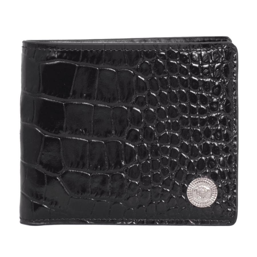 VERSACE ヴェルサーチ 財布 メンズ 二つ折り札入れ メドゥーサ VERSACE ヴェルサーチ 財布 メンズ 二つ折り札入れ メドゥーサ