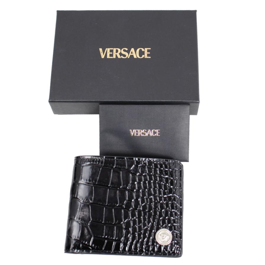 VERSACE ヴェルサーチ 財布 メンズ 二つ折り札入れ メドゥーサ VERSACE ヴェルサーチ 財布 メンズ 二つ折り札入れ メドゥーサ