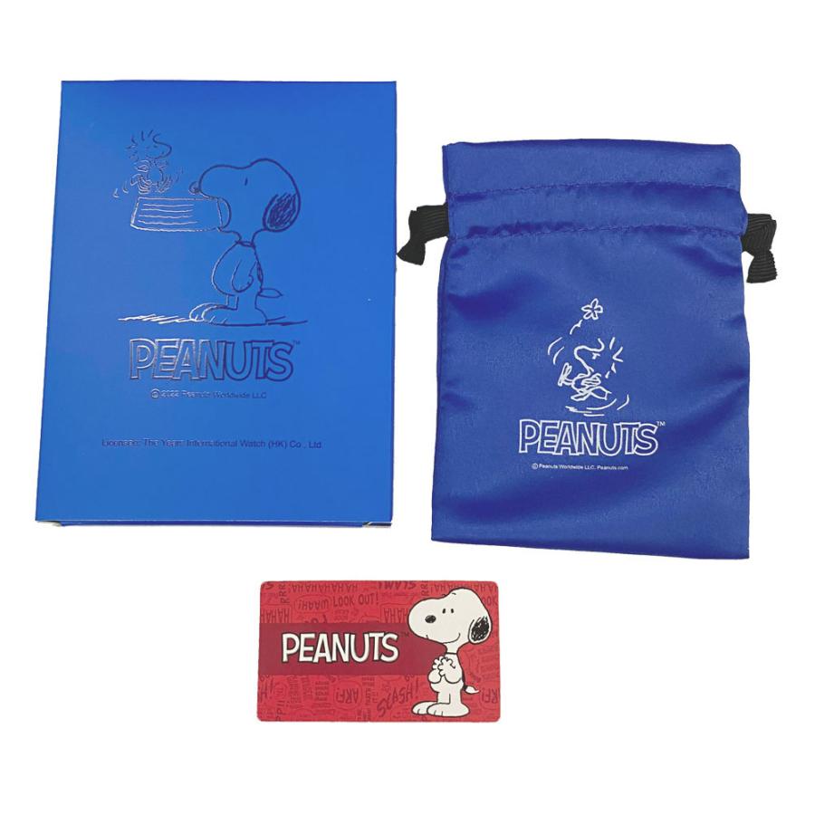 スヌーピー 腕時計 レディース PEANUTS ブラック 数量限定モデル シリアルナンバー入り SN-1035-A｜goguysshop｜04