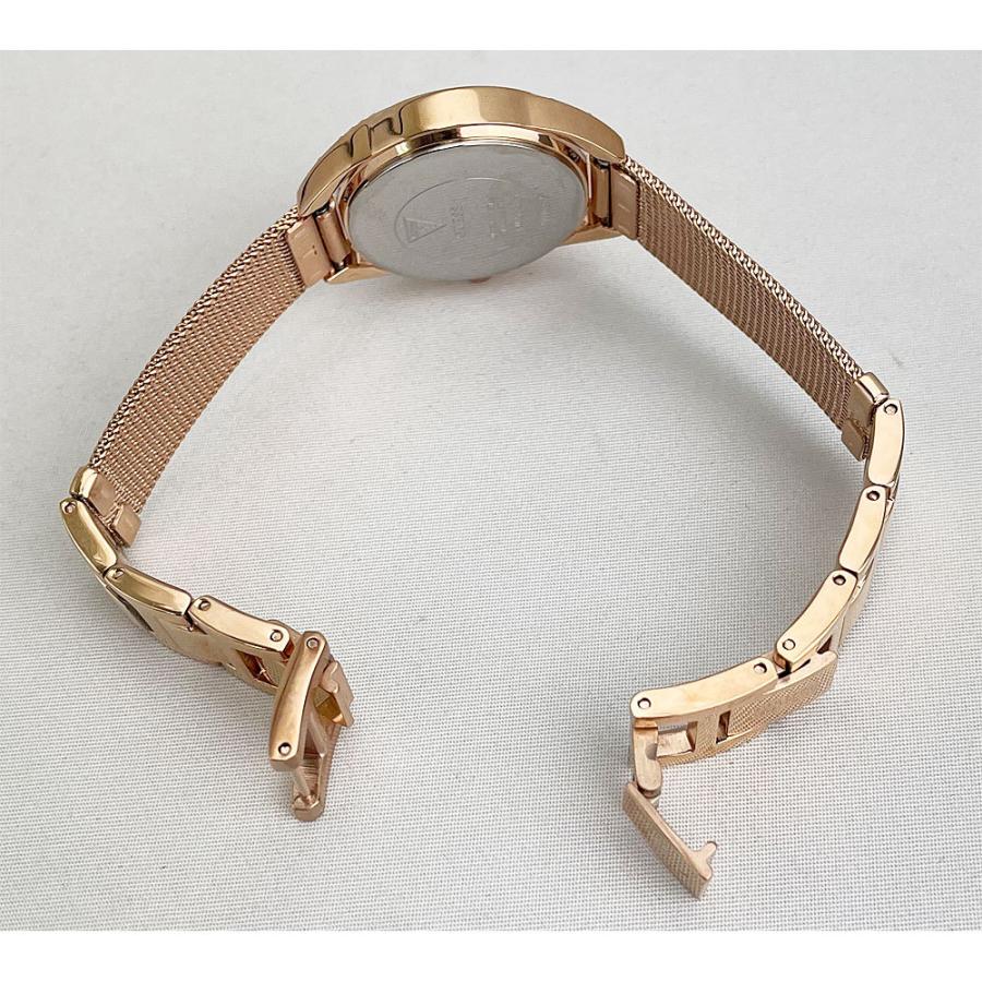 GUESS（ゲス） 腕時計 レディース ウィスパー ゴールド ステンレス