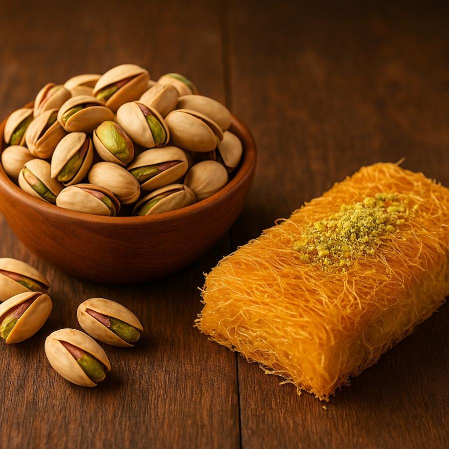 ドバイ発 ドバイ リッチ チョコレート ピスタチオ クナファー200g