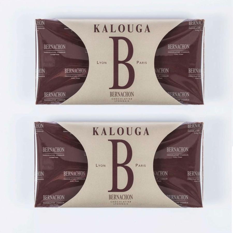 お得な2枚セットベルナシオンBernachon ブラックチョコレート 塩バター