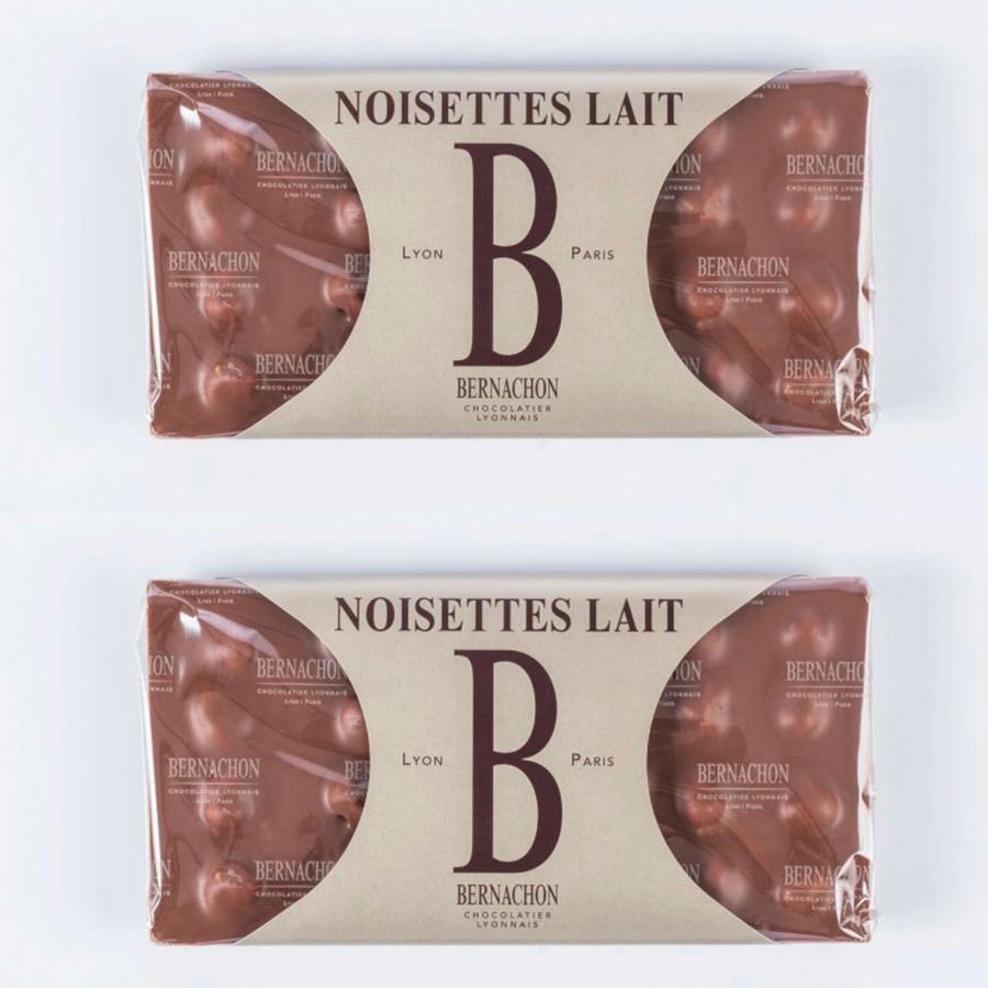 お得な2枚セットベルナシオンBernachon ミルクチョコレート