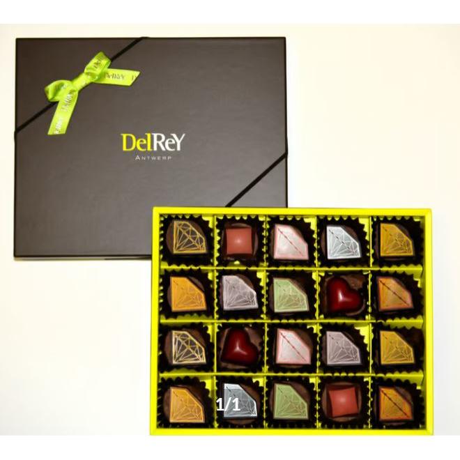 デルレイ 「ギフト DelRey チョコレート ダイアモンドの形をした