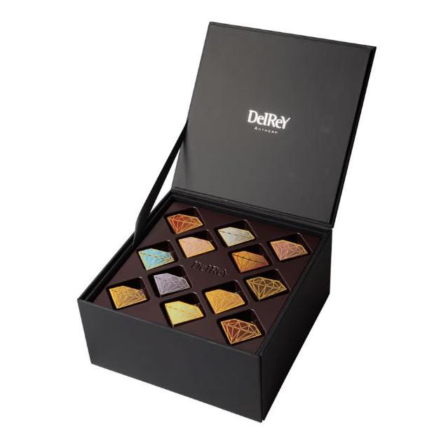 デルレイ 「2025 ギフト DelRey チョコレート ダイアモンドの形をした 