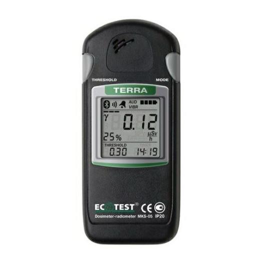 ◆ECOTEST TERRA MKS-05ウクライナ製ガイガーカウンター難あり ECOTEST社(エコテスト/ウクライナ製) TERRAガイガーカウンター
