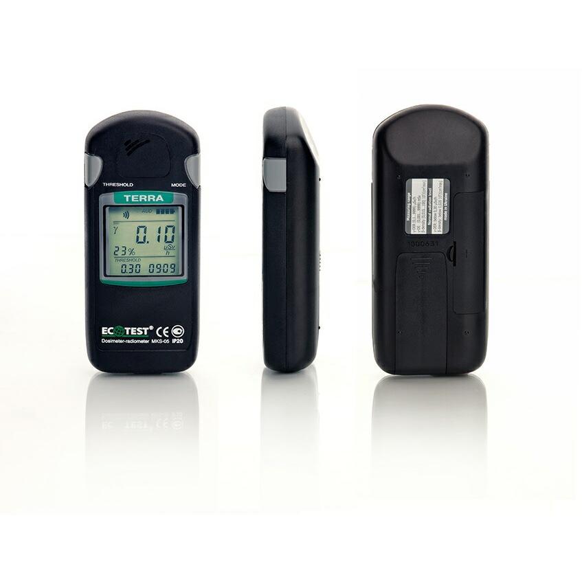 ガイガーカウンター ECOTEST TERRA MKS-05 Bluetooth インターリンク / ガイガーカウンター 放射線測定器 TERRA MKS-05