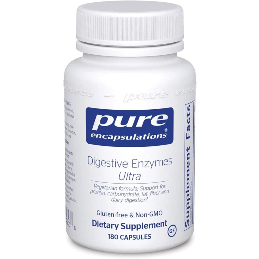 Pure Encapsulations社 Digestive Enzymes Ultraサプリメント180粒