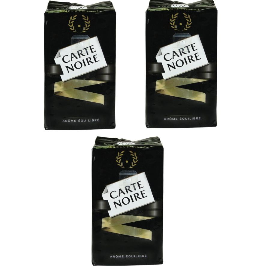 お得な3袋セット Carte Noire社Authentic Imported French Gourmet Coffee 250 g×3袋セット