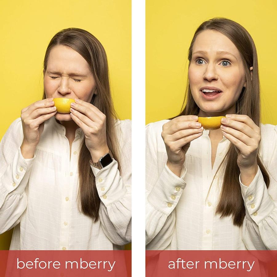 お得な4個セット Mberry社ミラクルフルーツタブレット 酸っぱい食べ物
