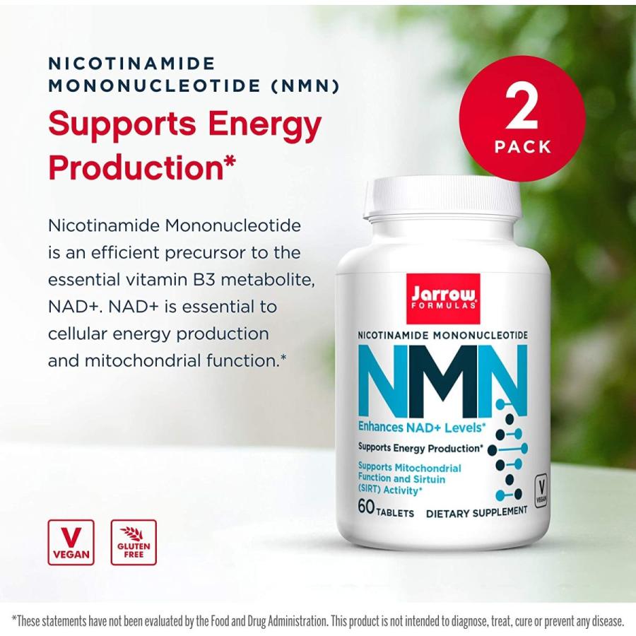 お得な2個セット Jarrow Formulas社NMN ナイアシンアミド60粒×2本 okajrw26023x2GoINUDA