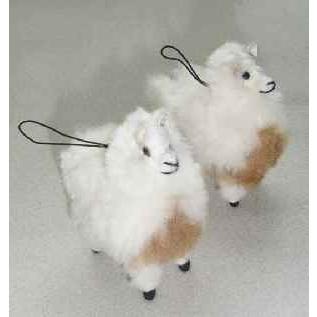 エケコ人形と一緒 リアルアルパカストラップ : さんごく猫の手shop