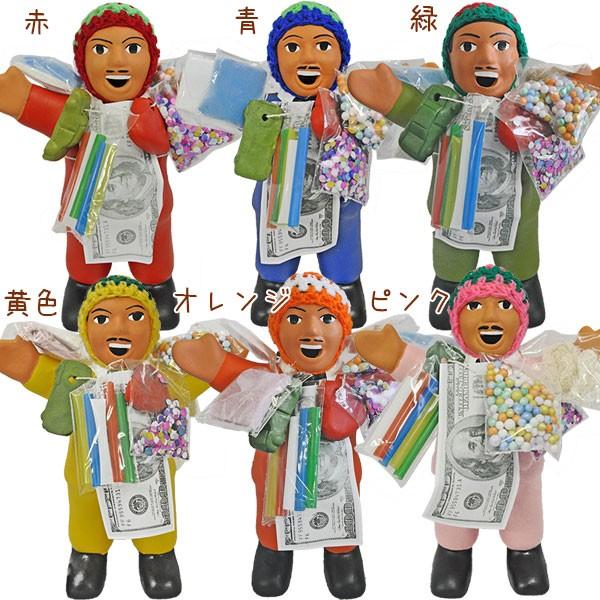 エケコL（23cm）ペルー・ボリビアの守り神エケコ人形 : さんごく猫