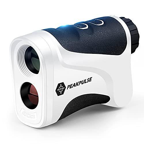 PEAKPULSE ゴルフ用 レーザー距離計 距離測定器 磁石搭載 ゴルフ