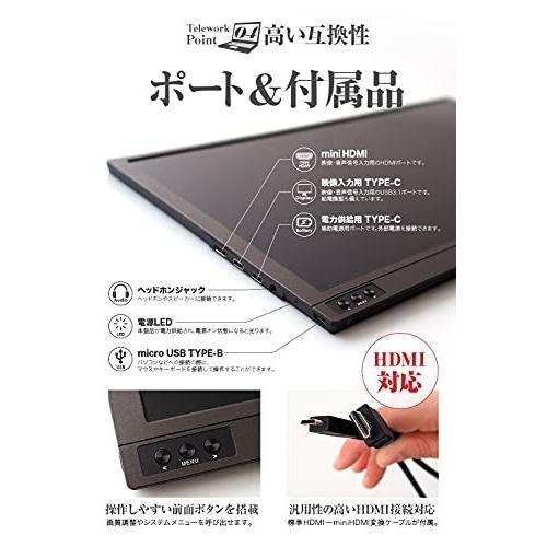 クーポン利用で1000円OFF 美品 créer モバイルモニター 最軽量650g