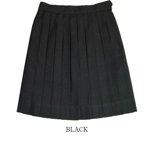 日本製プリーツスカート スクールスカート 学生服 黒 紺 120 130 140 
