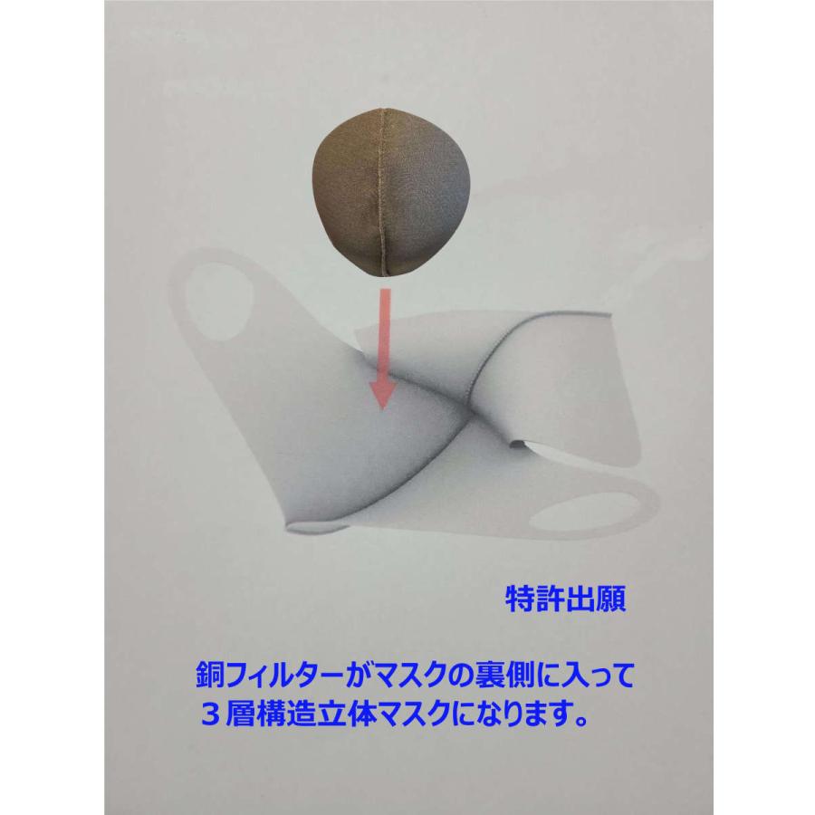 銅マスク 2枚入り : Gokizjapan - 通販 - Yahoo!ショッピング