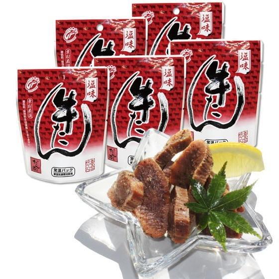 おつまみ牛たん 塩味 やわらかな食感で人気のおつまみです 仙台名物牛タンのおつまみ 05 五光食品 通販 Yahoo ショッピング