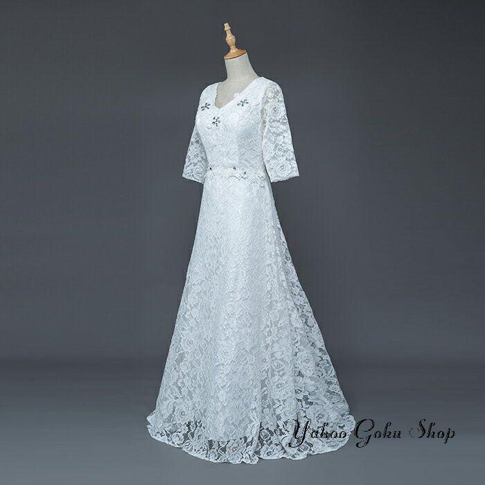 シンプルウエディングドレス花嫁Aラインドレス後撮り前撮り結婚 シンプルウエディングドレス花嫁Aラインドレス後撮り前撮り結婚