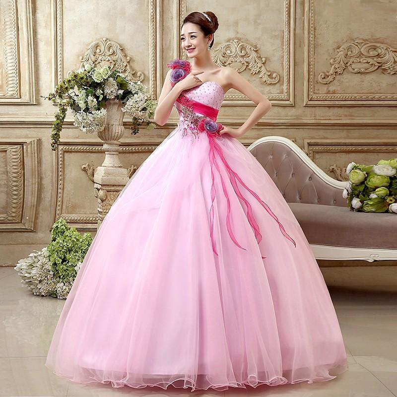 国際ブランド パーティードレス 結婚式 花嫁 ピンク おしゃれ 発表会 披露宴 プリンセスライン コンサート ロング 演奏会 二次会 シンデレラ テージ衣装 現金特価 Www Skylanceronline Com