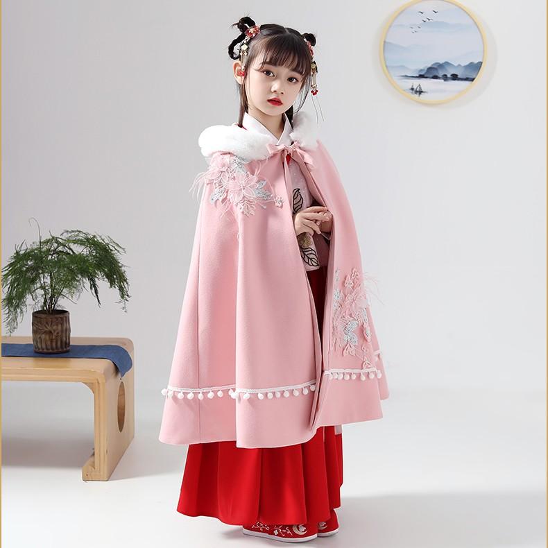 子供服 女の子 もこもこ マントコート 防寒 ベビーマント 子供マント キッズマント 韓国 秋冬 防風 コート