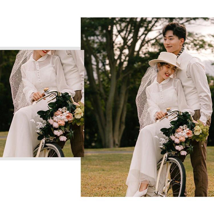 ウェディングドレス長袖 二次会 安い 白 結婚式 フォーマルドレス 演奏会 ロングドレス披露宴 花嫁 お呼ばれ Aライン 発表会 大きいサイズ ビーチ前 撮り後撮り Jyhs028 悟空 通販 Yahoo ショッピング