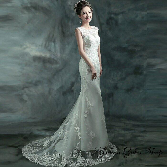 ウェディグドレス レディースファッション マーメイドラインドレス 二次会 花嫁 二次会 二次会 ワンピース マーメイド ウェディグドレス Mermaid
