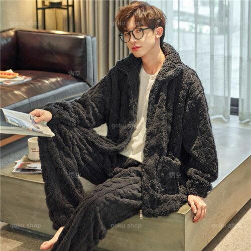 パジャマ メンズ 冬用 ルームウェア メンズ 長袖 もこもこ パジャマ メンズ 秋 冬 ブランド おしゃれ パジャマ メンズ モコモコ ルームウェア Mkgo 悟空 通販 Yahoo ショッピング