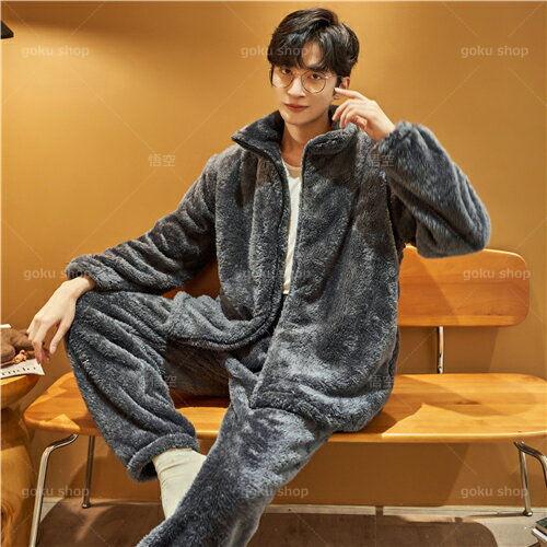 もこもこ パジャマ メンズ 冬用 モコモコ ルームウェア メンズ 長袖 ルームウェア もこもこ メンズ 冬 ブランド おしゃれ パジャマ メンズ モコモコ Mkgo 悟空 通販 Yahoo ショッピング