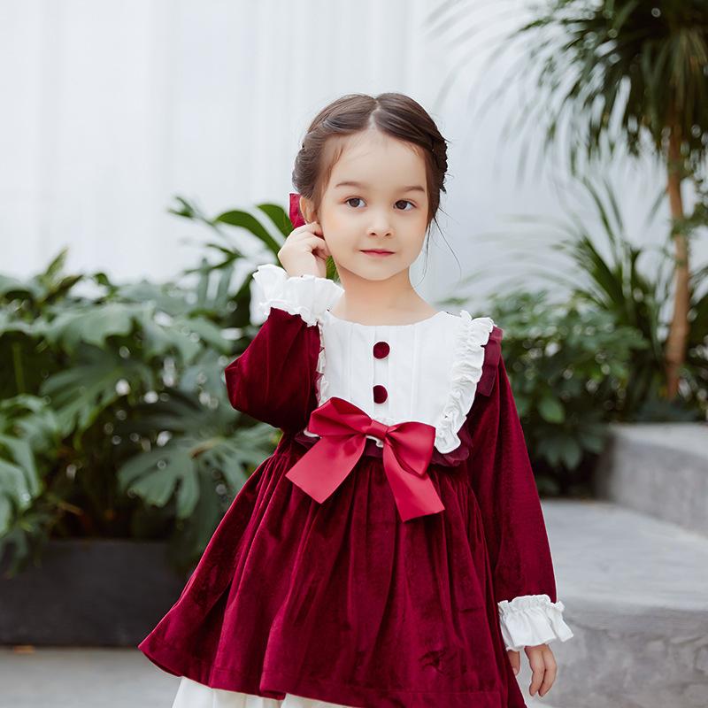 ワンピース 子供 ロリータ キッズ 長袖 メイド ロリータ服 洋服 秋冬 七五三 コスプレ コスチューム 子ども ドレス ゴスロリ Lolita 森ガール リボン クリスマス Ntllt026 悟空 通販 Yahoo ショッピング