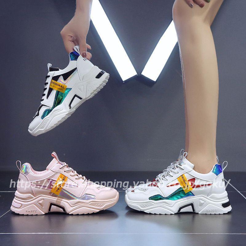 スニーカー 厚底靴 ダッドスニーカー レディース 厚底スニーカー レディーススニーカー 靴 厚底 履きやすい 散歩 送料無料 痛くない 厚底 シューズ 韓国風 Ss8 悟空 通販 Yahoo ショッピング