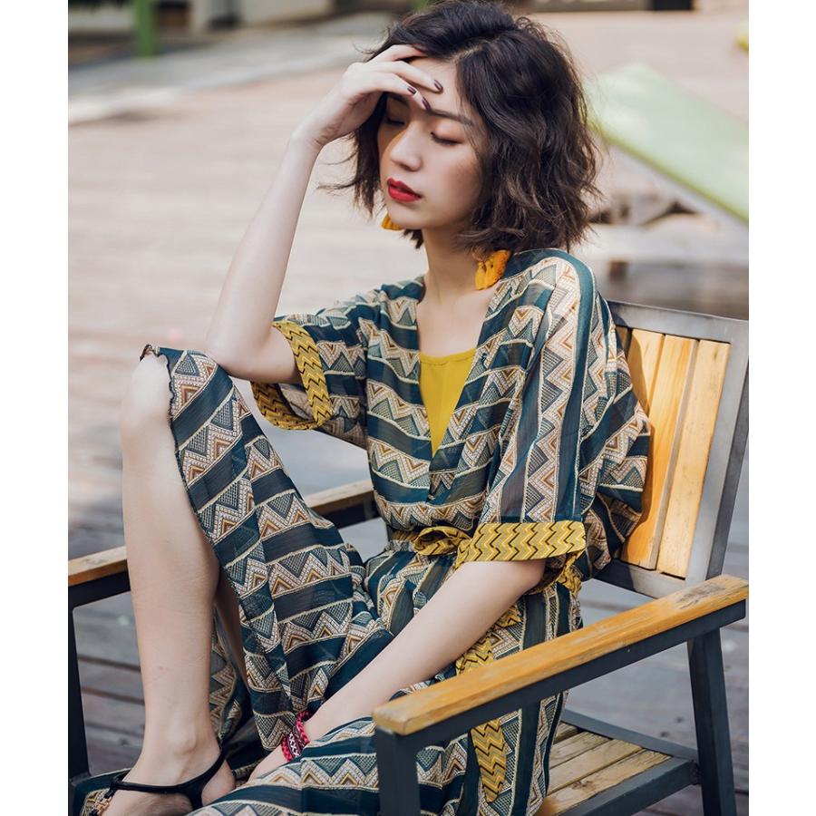 ワンピース レディース 夏 ビーチワンピース おしゃれ 安い Aラインワンピース マキシ丈ビーチワンピース リゾート 半袖 旅行 ボヘミアンスタイル Stq013 悟空 通販 Yahoo ショッピング