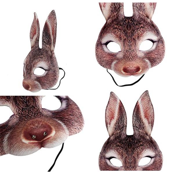 ハロウィン コスプレ 仮面 ウサギ 半面 おもしろ お面道具 祭り ハロウィン クリスマス イースター 子供 恐ろしい 仮装 道具 送料無料 大人気 Wsjmj0022 悟空 通販 Yahoo ショッピング