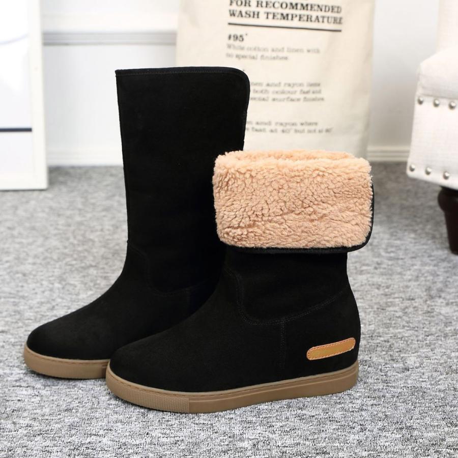 スノーブーツ レディース 滑らない 防寒 ムートンブーツ 長靴 スノー シューズ 冬靴 長くつ 暖かい 雪用 ロングブーツ 通学 通勤 旅行 お出かけ 21cm 25cm Xdx003 悟空 通販 Yahoo ショッピング