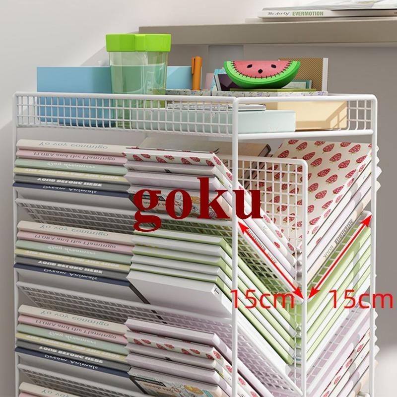 本棚 教科書 収納 ワゴン キャスター付き 書類整理 スリム ファイル