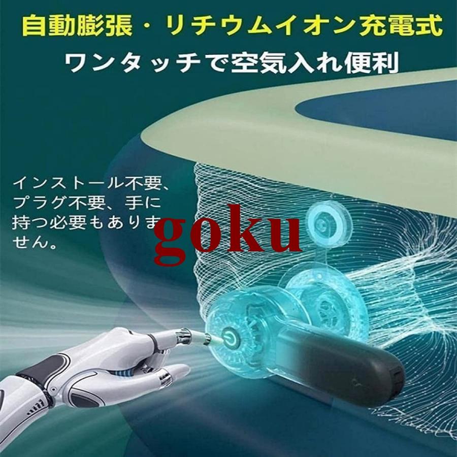 最安値挑戦!家庭用プール エアプール 自動膨張 滑り台 折り畳み式 ビニールプール 大型 ベビープール キッズ サンバイザー 水遊び 子供用 3つ気室 屋根付き_11