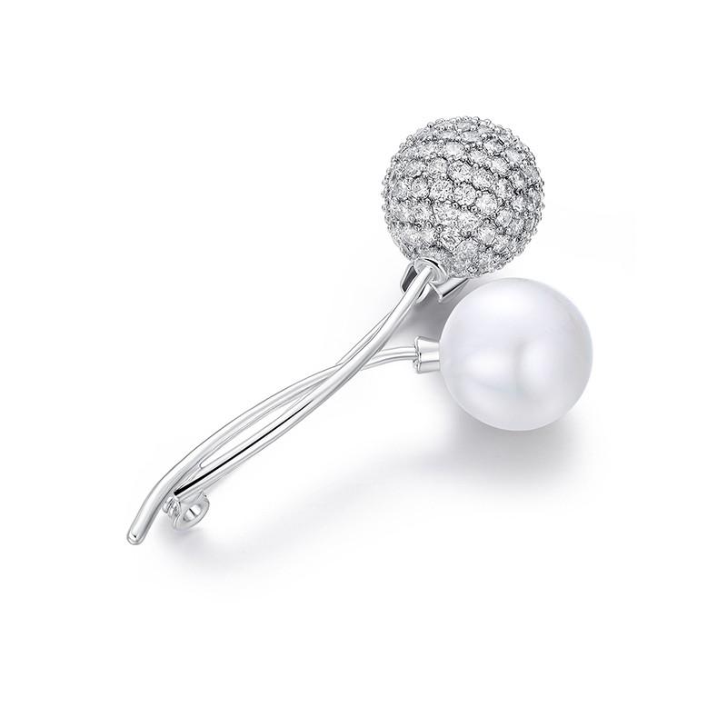 ブローチ パール 安い スーツ レディース 大きめ おしゃれ フォーマル アクセサリー シンプル セレモニー 50 60 70代 母の日 記念日 ギフト シルバー Brooch Xz026 悟空 通販 Yahoo ショッピング