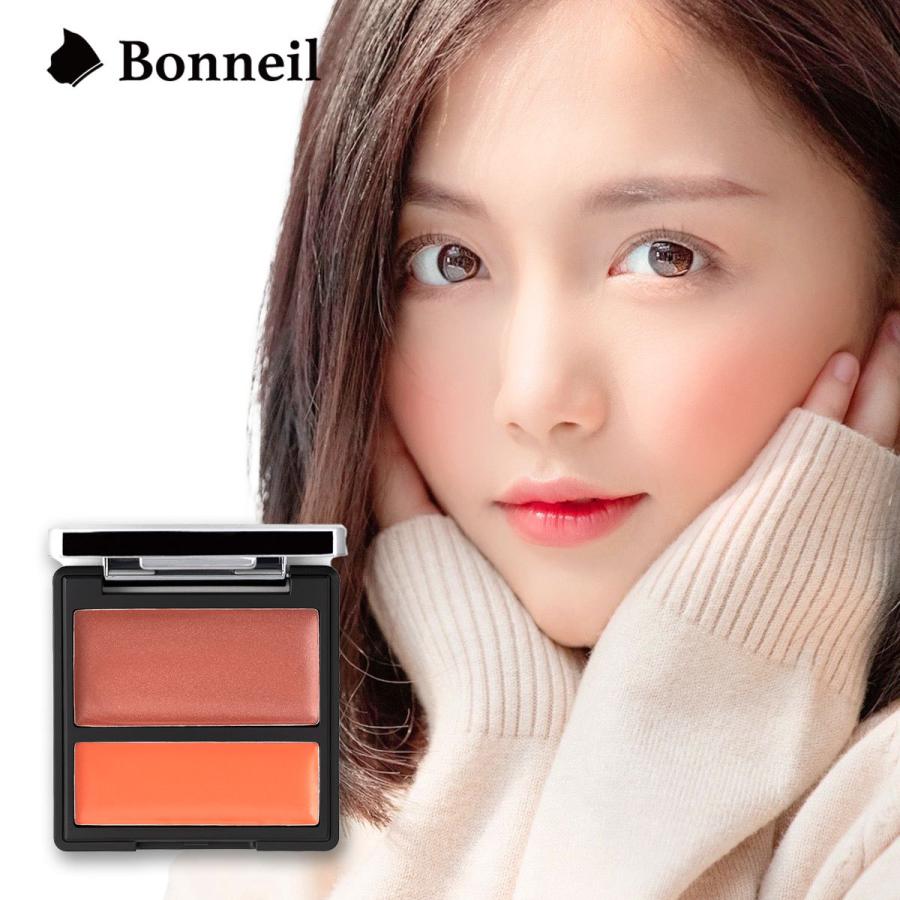 クリーム チーク 透明感 のある オレンジ コーラル ツヤ肌 血色 艶やか 馴染ませ 透明感際立つ Bonneil ボヌール 送料無料 ポスト投函 Bonneil ボヌール 通販 Yahoo ショッピング