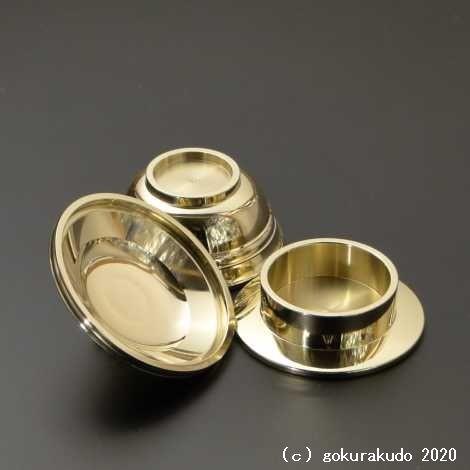 舎水器(洒水器) 中型 磨き（栄型）（密教法具・前具） : 仏壇・仏具