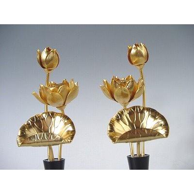 常花/超小型 銅地 常花(じょうか)(蓮の花) : 仏壇・仏具 常花/超小型 銅地 常花(じょうか)(蓮の花) : 仏壇・仏具