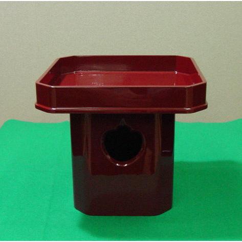 川連漆器の朱 8寸三宝 楽天市場】【三宝】朱塗／木製8寸サイズ（幅24cm